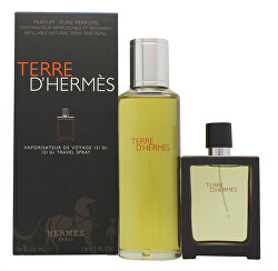 Terre D` Hermes - EDP 30 ml (nachfüllbar) + Nachfüllung 125 ml