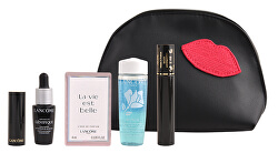La Vie Est Belle - EDP 4 ml + 2 x kozmetikum + 2 x bőrápoló + világos rózsaszín kozmetikai táska