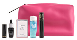 La Vie Est Belle - EDP 4 ml + 2 x kosmetika + 2 x péče o pleť + růžová kosmetická taštička