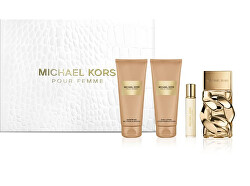 Michael Kors Pour Femme - EDP 100 ml + tělové mléko 100 ml + sprchový gel 100 ml + EDP 10 ml