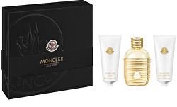 Moncler Sunrise Pour Femme - EDP 100 ml + gel de duș 100 ml + cremă de corp 100 ml