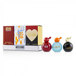 Miniatűr - kollekció a Moschino márkától 3 x 4,9 ml