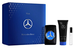 Mercedes-Benz Man - EDT 100 ml + sprchový gel 100 ml + EDT 10 ml