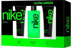 Ultra Green Man - EDT 100 ml + gel de duș 75 ml + balsam după ras 75 ml
