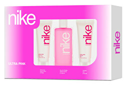 Ultra Pink Woman - EDT 100 ml + sprchový gel 75 ml + tělové mléko 75 ml - SLEVA - bez krabice, v sáčku