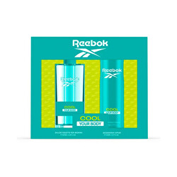Cool Your Body For Women - EDT 100 ml + deodorant ve spreji 150 ml - SLEVA - poškozená krabička