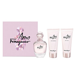 Amo Ferragamo - EDP 50 ml + telové mlieko 50 ml + sprchový gél 50 ml