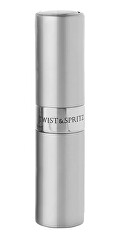 Twist & Spritz - plnitelný rozprašovač parfémů 8 ml (lesklá stříbrná)