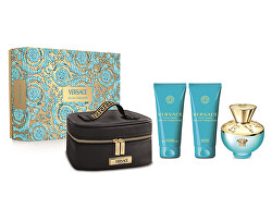 Dylan Turquoise - EDT 100 ml + parfémovaný tělový gel 100 ml + sprchový gel 100 ml + kosmetická taštička