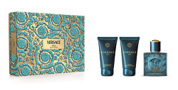 Eros - EDP 50 ml + sprchový gel 50 ml + balzám po holení 50 ml