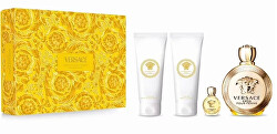 Eros Pour Femme - EDP 100 ml + sprchový gel 100 ml + tělové mléko 100 ml + EDP 5 ml
