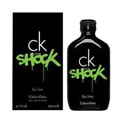 CK One Shock For Him - EDT - SLEVA - poškozená krabička