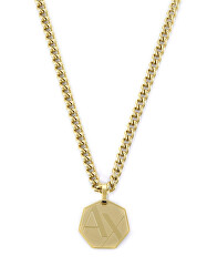 Fashion pozlacený náhrdelník pro muže AXG0152710