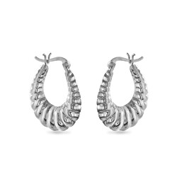 Orecchini alla moda in argento cerchi AJNS0064