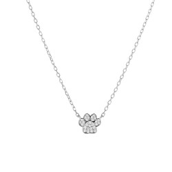 Stříbrný náhrdelník Tlapka AJNA0026