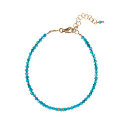 Bracciale con perle di apatite AL1631-Oro-Apatite