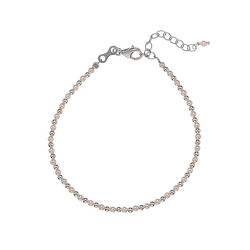 Bracciale con perline d'acqua dolce AL1235-Argento-Perla