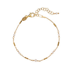 Vergoldetes Armband mit Perlmutt AL3246-Oro-Madreperla