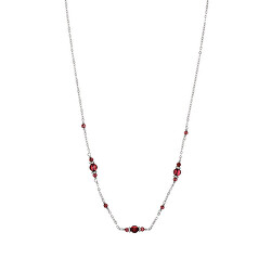 Silberne Halskette mit Granat AL4266-Argento-Granato