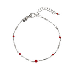 Silberarmband mit roter Koralle AL3246-Argento-Corallo