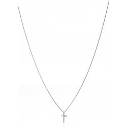 Originálne strieborný náhrdelník Cross CLCB4