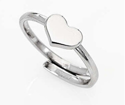 Anello in argento con cuore AFHB