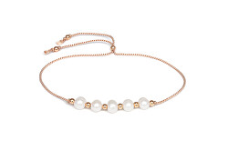 Bellissimo bracciale in cordino con perle HE02R3RG-LP