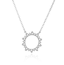 Krásný stříbrný náhrdelník Sluníčko AGS1571/47
