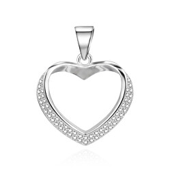 Ciondolo delicato in argento Cuore AGH766