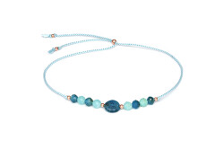 Bracciale in cordino con amazzonite e apatite HE11R3RG-LB