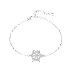 Bracciale in argento Fiocco di neve AGT-B001W