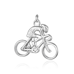 Pandantiv din argint Biciclist AGH733M