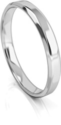 Pánský snubní prsten z bílého zlata AUGDR001