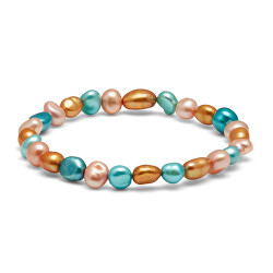 Krásný náramek z pravých perel Kyoto Pearl TKKP178C