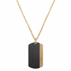 Nadčasový pánský náhrdelník Dogtag Dore Ferro AZ-NL001-B-080