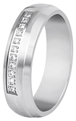 Dámský snubní prsten z oceli SPD03