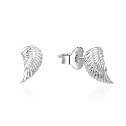 Krásné stříbrné náušnice Andělská křídla AGUP728L