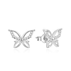 Affascinanti orecchini in argento Farfalle AGUP757L