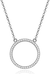 Stříbrný náhrdelník s kruhovým přívěskem AGS1224/47