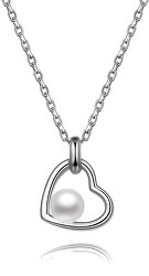 Stříbrný náhrdelník s říční perlou AGS1230/47P