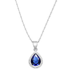 Stříbrný náhrdelník se zirkony AGS1140/47 (řetízek, přívěsek)