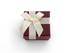 Vínová darčeková krabička so stužkou KP8-5