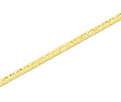 Luxusní zlatý náramek AUB0003
