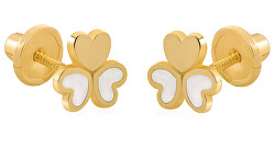 Ohrringe aus Gelbgold Herzen 14/148.491/17NC