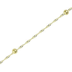 Goldarmband für Damen Lambada 18 cm 261 115 00277