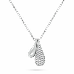 Collana in argento da donna con zirconi NCL169W