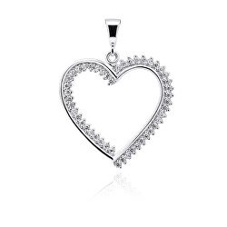 Luxus ezüst szív medál PT15W