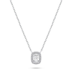 Nádherný stříbrný náhrdelník se zirkony NCL127W