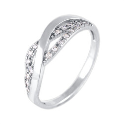 Okouzlující stříbrný prsten se zirkony 426 001 00504 04