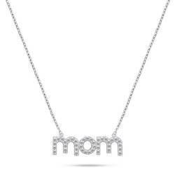 Collana unica in argento Mom NCL111W